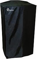 Esinkin 30-Inch Waterproof Electric Smoker Cover for Masterbuilt - Heavy Duty UV Dust Resistant Black Protector