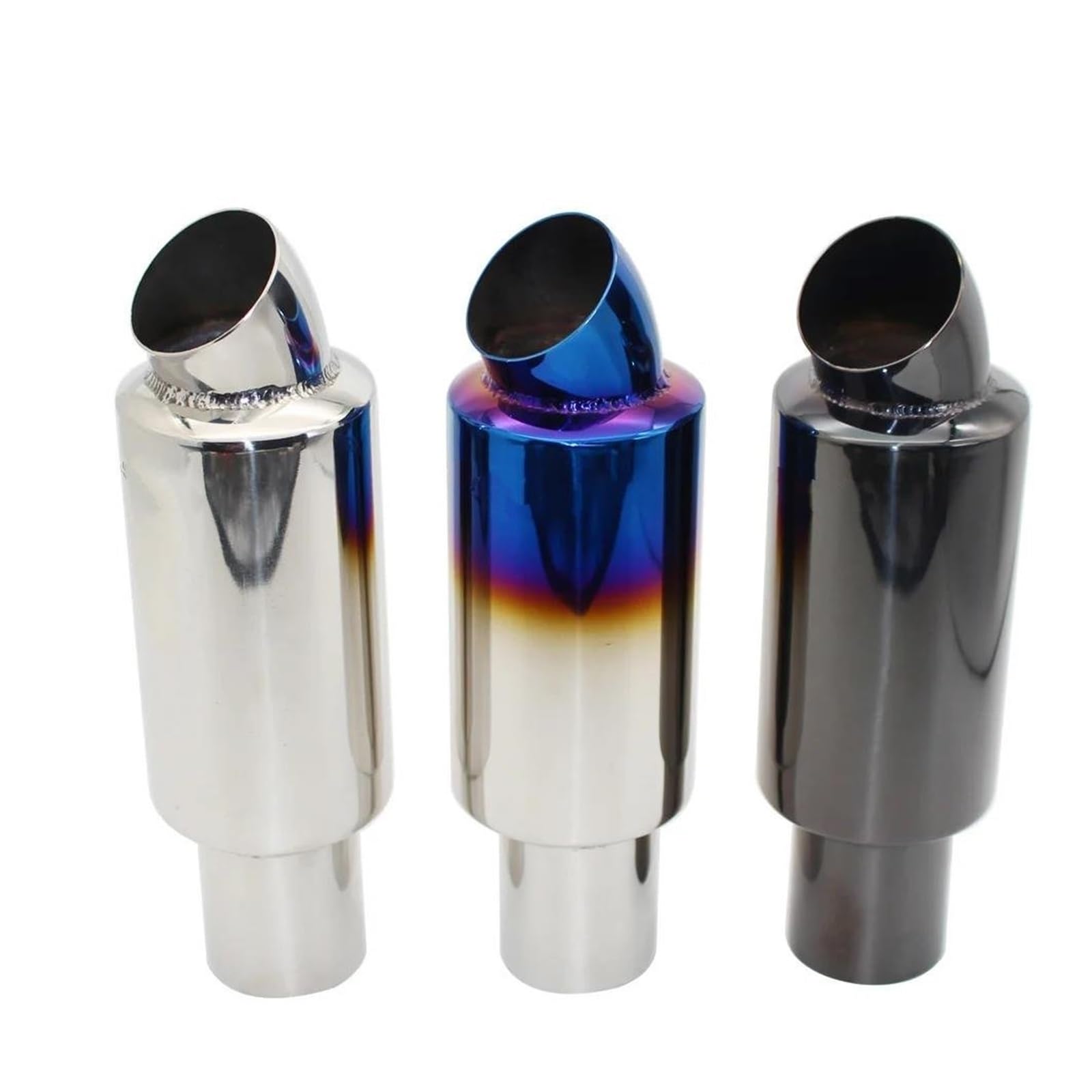 Universal Auspuffspitze Edelstahl - 51mm 63mm 76mm Für Auto & Motorrad