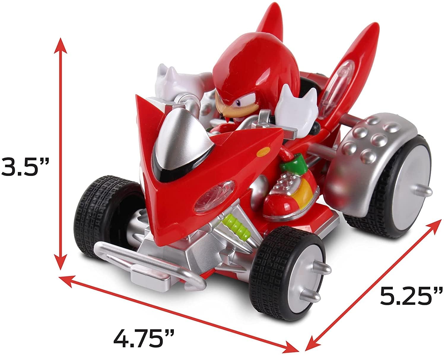 Amazon.com: Sonic the Hedgehog Knuckles Toy Race Car Set - Sonic