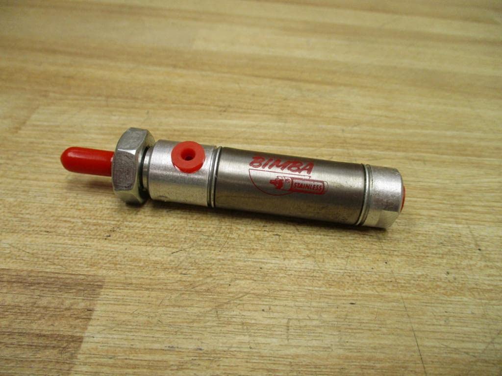 Bimba Original Line Air Cylinder 9/16 Inch Bore Stroke 0.5 Inch Double