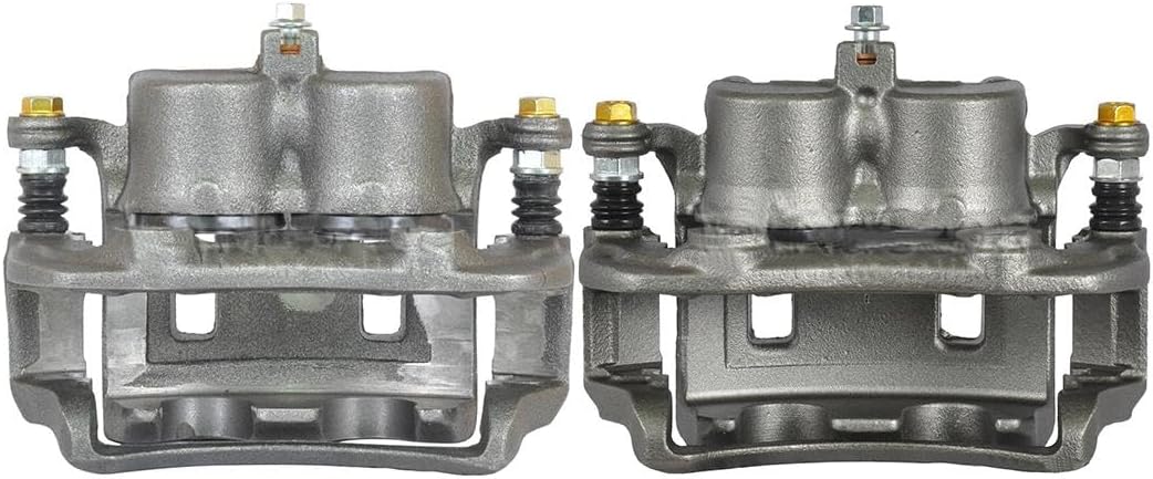 Front Left and Right Disc Brake Caliper Assembly Pair Set ZGYWAutoParts for Nissan Frontier 3.3L 2003 2004, for Nissan Xterra 2.4L 2000-2004, for Nissan Xterra 3.3L 2000-2004
