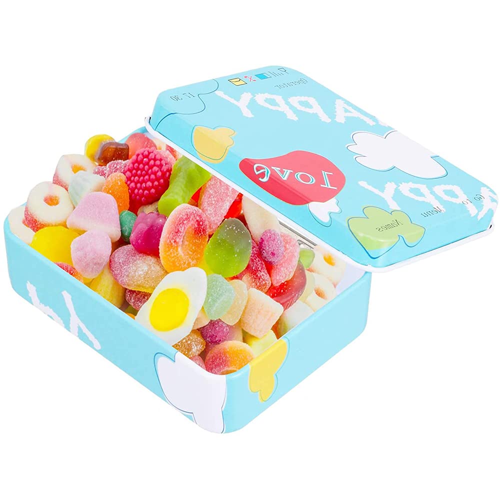 blikken doosje met bloemen - De Cadeau Shop