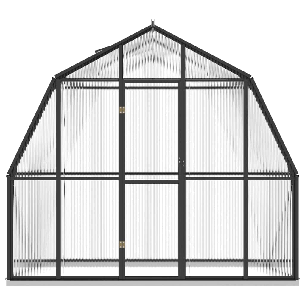 Produkty do domu - szklarnia z ramą podstawy antracyt 3,3 m aluminium