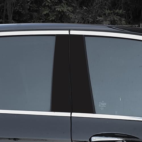 Miniatura 4 de TOMALL Calcomanías de vinilo para poste de ventana de automóvil compatibles con Dodge Charger 2006-2010, calcomanías de columna de ventana de color