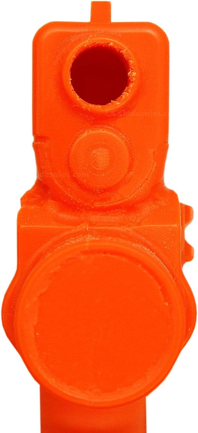American Safety Trainer - (Compatible with Glock 19 Gen 4 w/TLR-1 - (Safariland Ready)) - Non-Functional Solid Polymer Gun - Blaze Orange - U.S.A. Made