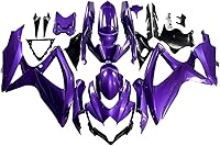 Vista 36 de Carenado de carrocería de plástico azul blanco para Suzuki 2008 2009 2010 GSXR 600 750 inyección ABS nuevo Aftermarket Kit de marco 08 09 10