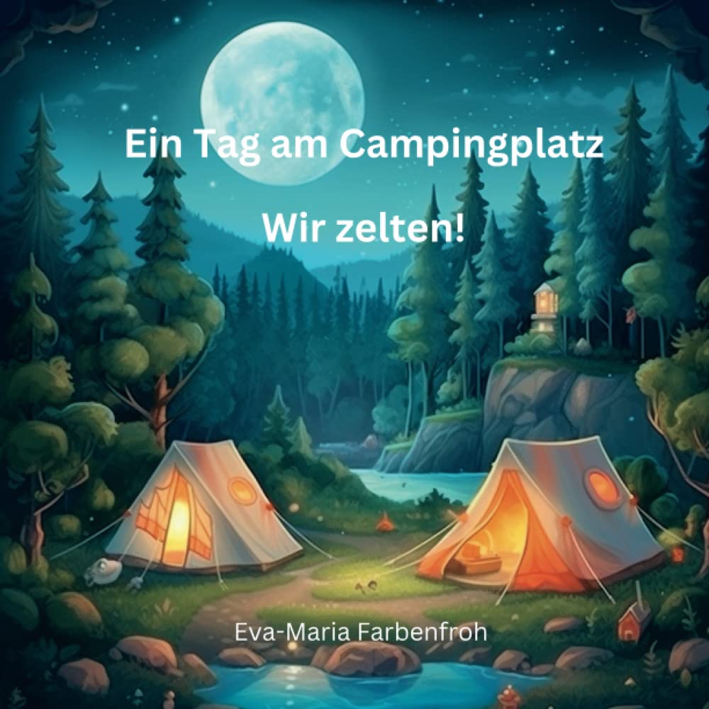 Ein Tag am Campingplatz: Wir zelten! : Farbenfroh, Eva-Maria Books