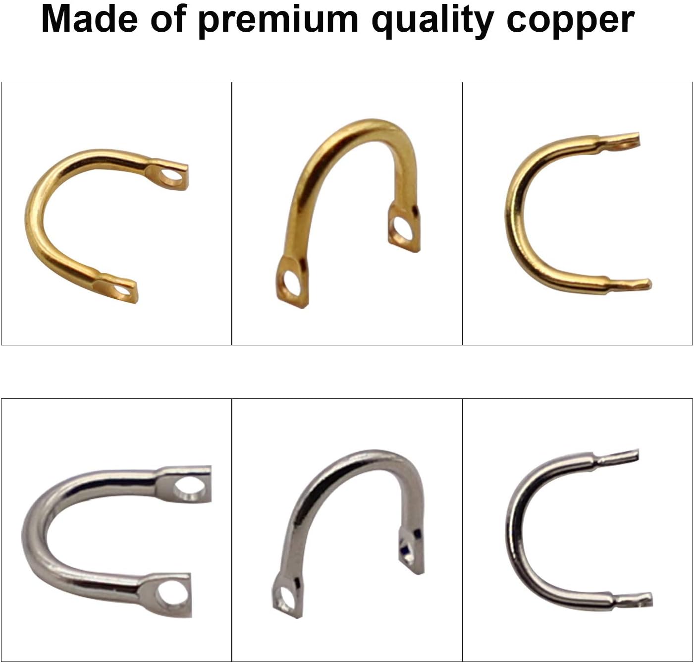 Dovesun Fishing Spinner Baits Making Kit Fishing Lure Making Kit Fishing Spinner Shaft Wire Spinner Clevis - Image 5