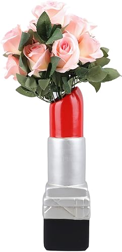 Vista 12 de Zerodis Elegante florero de resina dorada Dorado