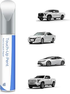 070 Blizzard Pearl Tricoat Touch Up Paint Compatible with Toyota Exact Match Chips and Nicks Touch Up
