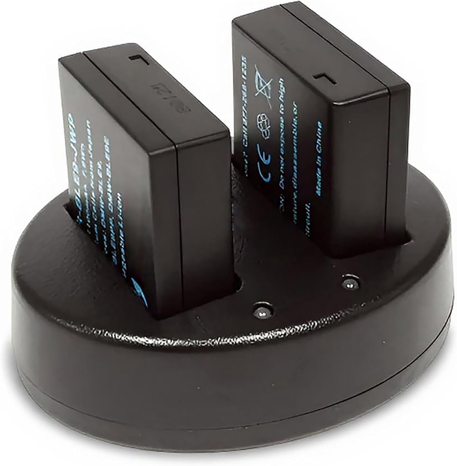 Replacement Battery for Panasonic Lumix DC-ZS200D (2-Pack, 1100mAh) and Dual Charger