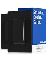 Vista 11 de ELEGRP Interruptor Regulador de Luz Inteligente DTR30, Unipolar o 3 Vías, Regulador Táctil Wi-Fi de 2.4GHz Compatible con Alexa/Google Assistant