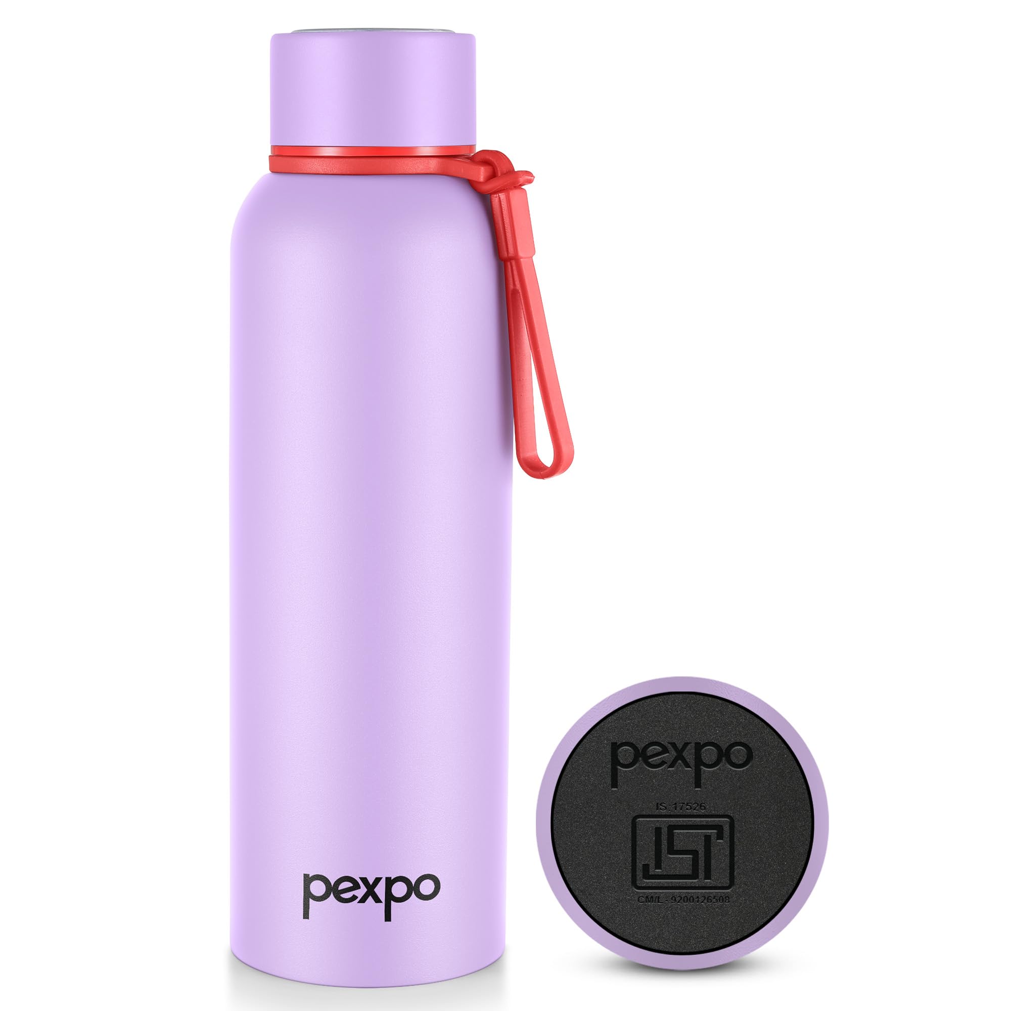 Go24 pexpo Stainless Steel Water Bottle 1 LTR | Thermosteel Flask — Amazon image 9