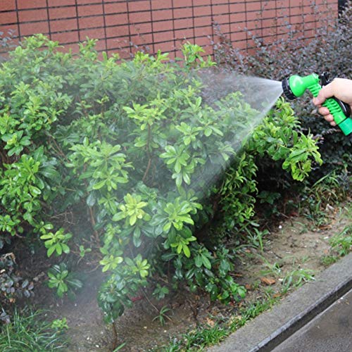 Raccordo per tubo da giardino Pistola a spruzzo d'acqua per auto Tubo flessibile per lavaggio auto regolabile Spray da giardino Pistola ad alta pressione portatile Ugello spruzzatore 7 getto d'acqua