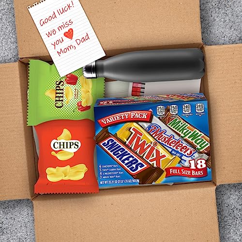 SNICKERS, TWIX, 3 MUSKETEERS, MILKY WAY Full Size Back to School Chocolate Bar Variety Pack, 18 ct Bulk Candy Box - image 6