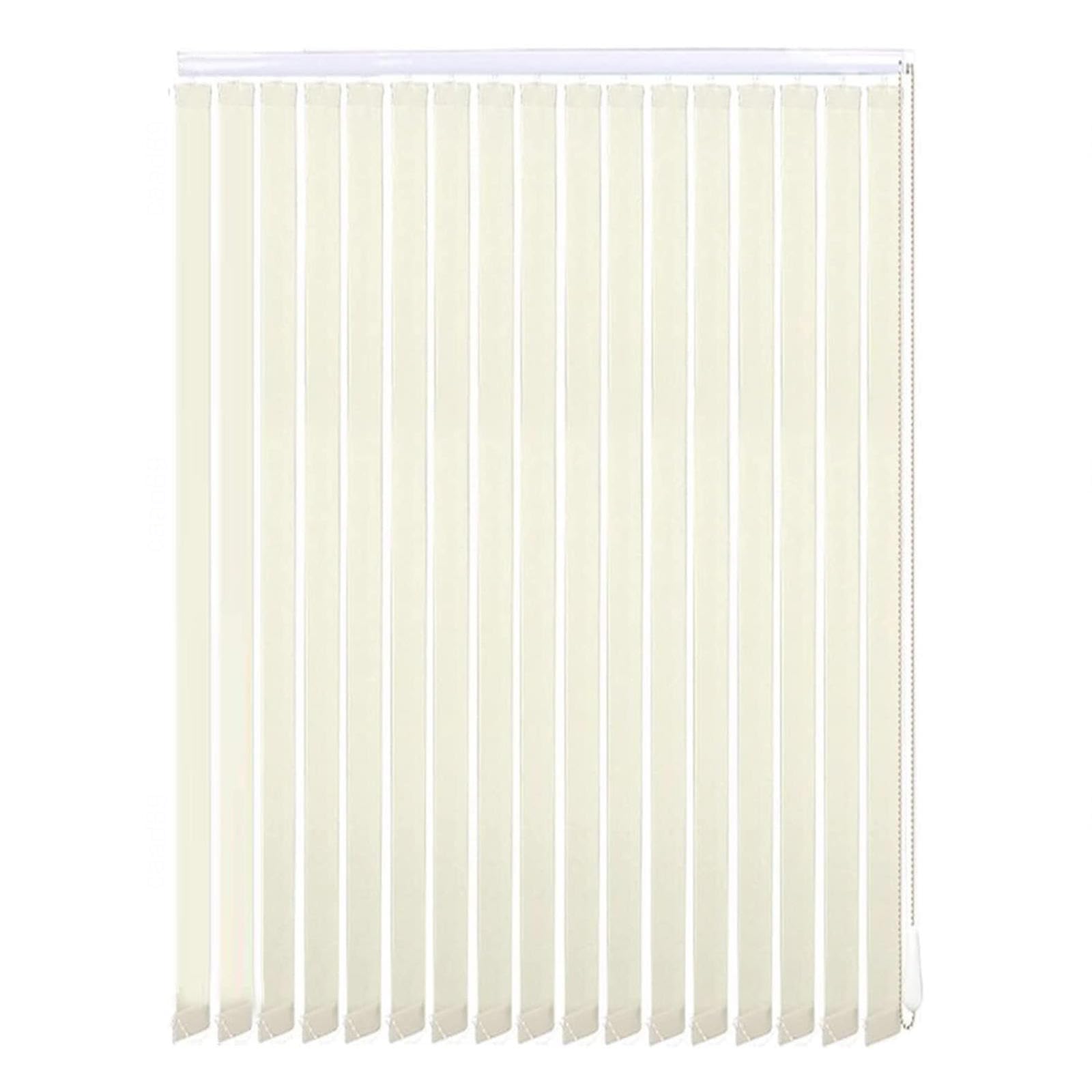 Cortina Lamas Verticales 60cm 70cm 80cm 90cm 100cm 120cm,Persianas Verticales Translúcida,Persianas Venecianas Verticales Para Ventanas,Cortinas De Tela De Lamas Decorativas,W×H-110x220cm/43x87in