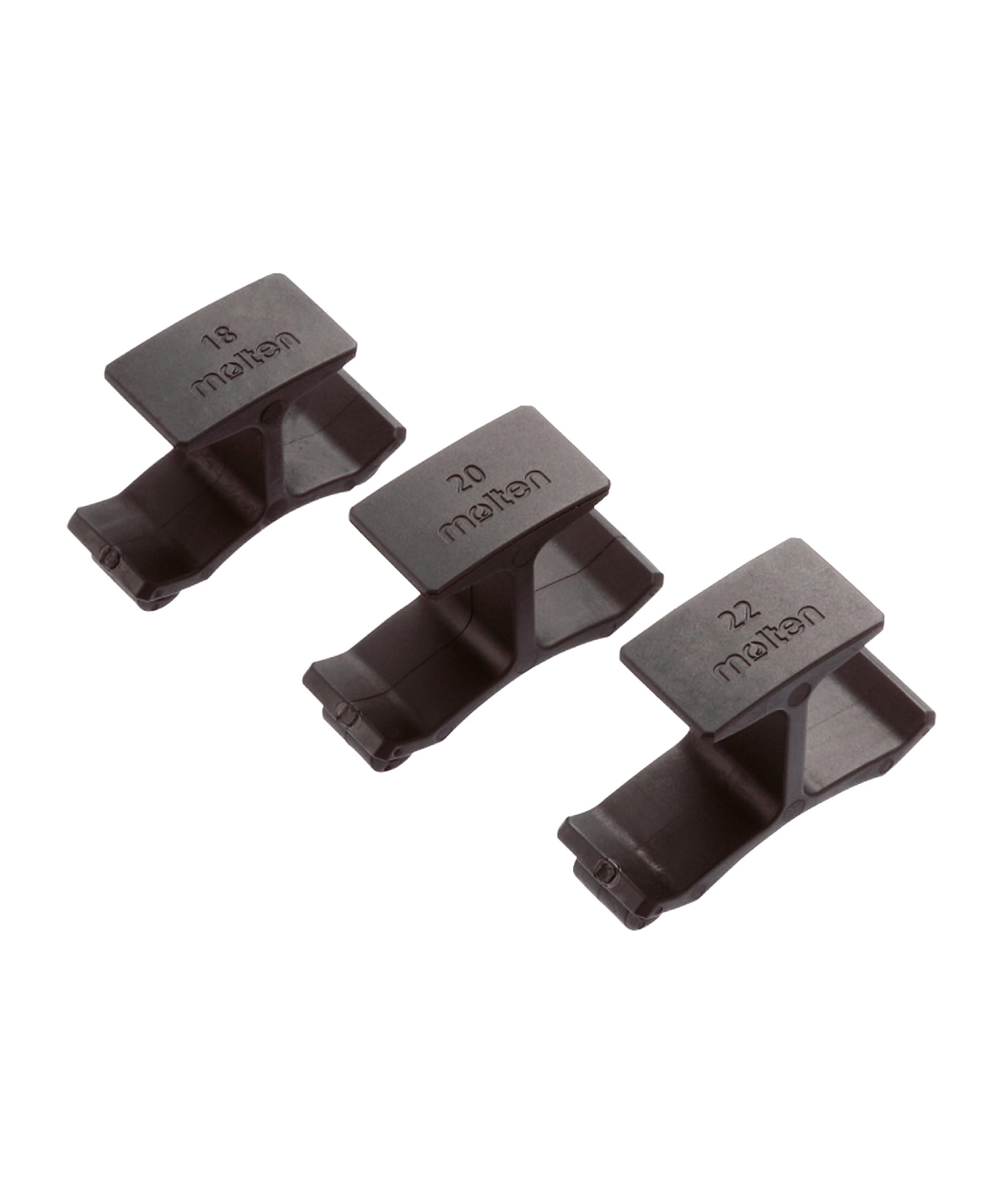 Molten Valkeen Fischietto da Calcio Black One Size