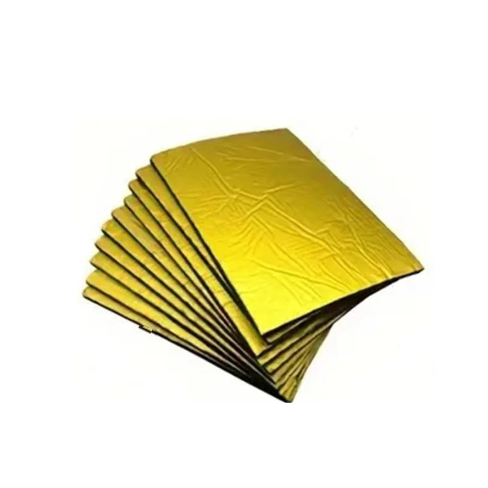 1-3 uds 500*800mm 2mm alfombrilla sonido para coche amortiguador aislamiento térmico acústico estera amortiguadora capó espuma celda cerrada Aislamiento térmico y acústico del capó