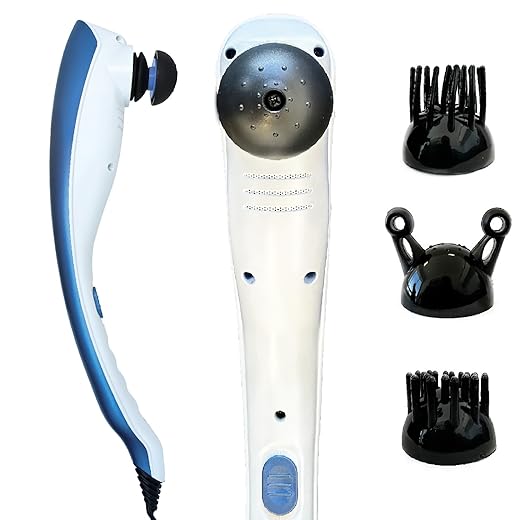 Massageador Corporal Elétrico com Luz Infravermelho Profissional Portátil (220, Volts)