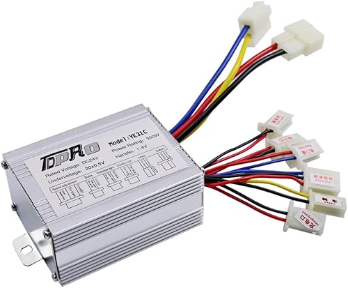 Miniatura 3 de JCMOTO 24 V 350 W cepillado velocidad motor y controlador conjunto para scooter eléctrico Go Kart bicicleta e bicicleta triciclo ciclomotor