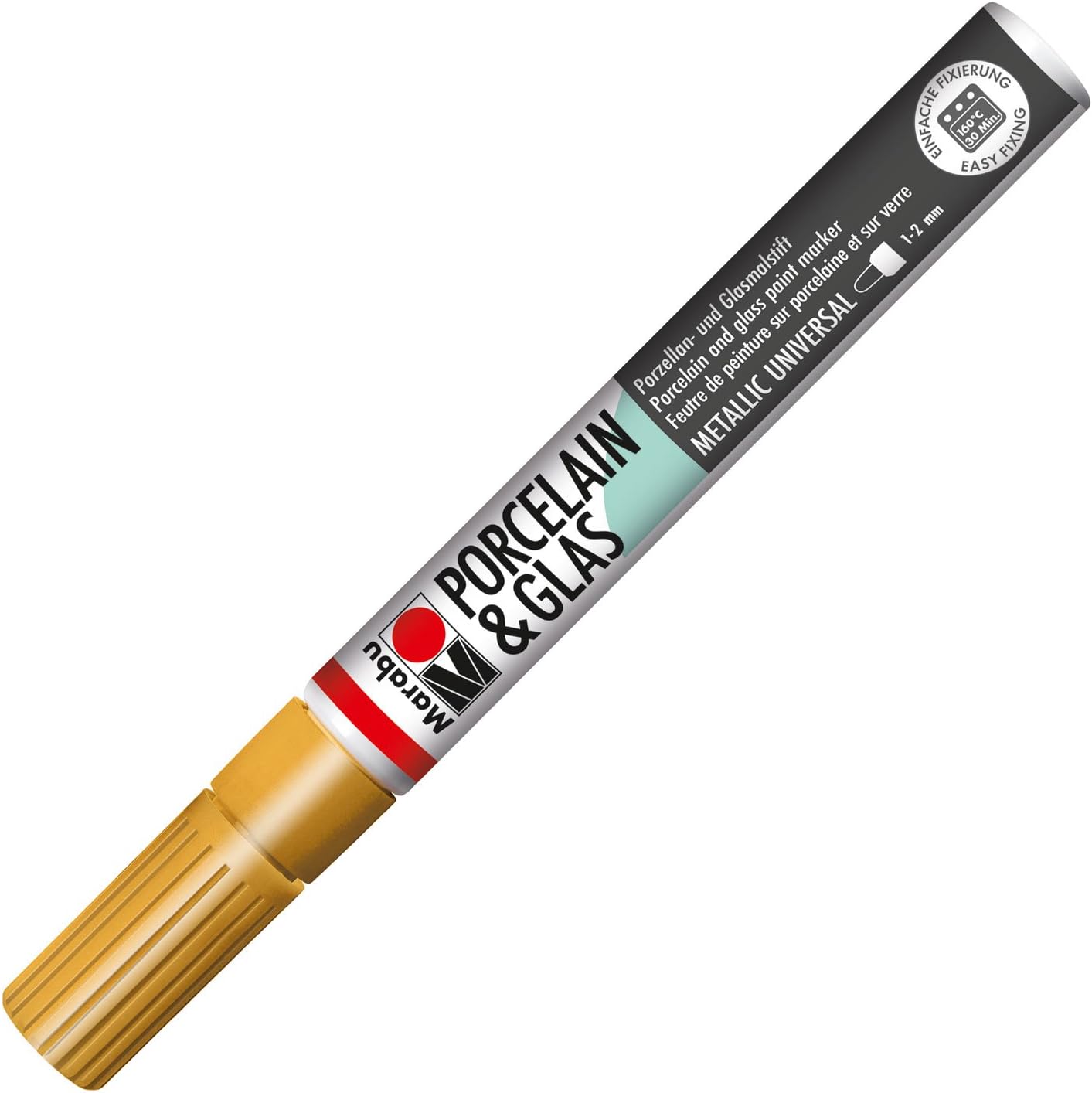 Marabu Porcelain Painter (1-2mm Tip) - 084 Gold