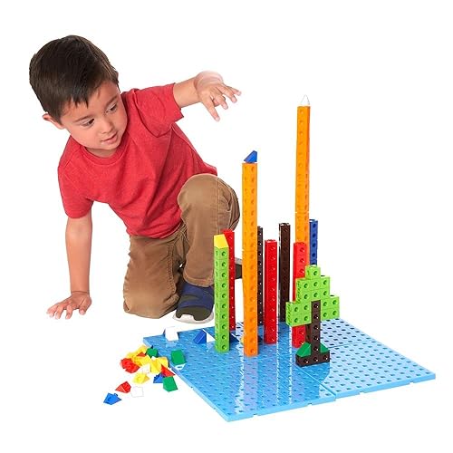 Miniatura 3 de Excellerations Juguetes de construcción, Juguetes de construcción STEM, Bloques, Constructores de 34 pulgadas, Juguetes de conexión, Edades de 3