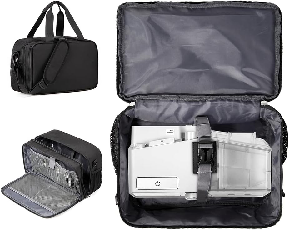 Gatycallaty cpap bag, Black, standard size