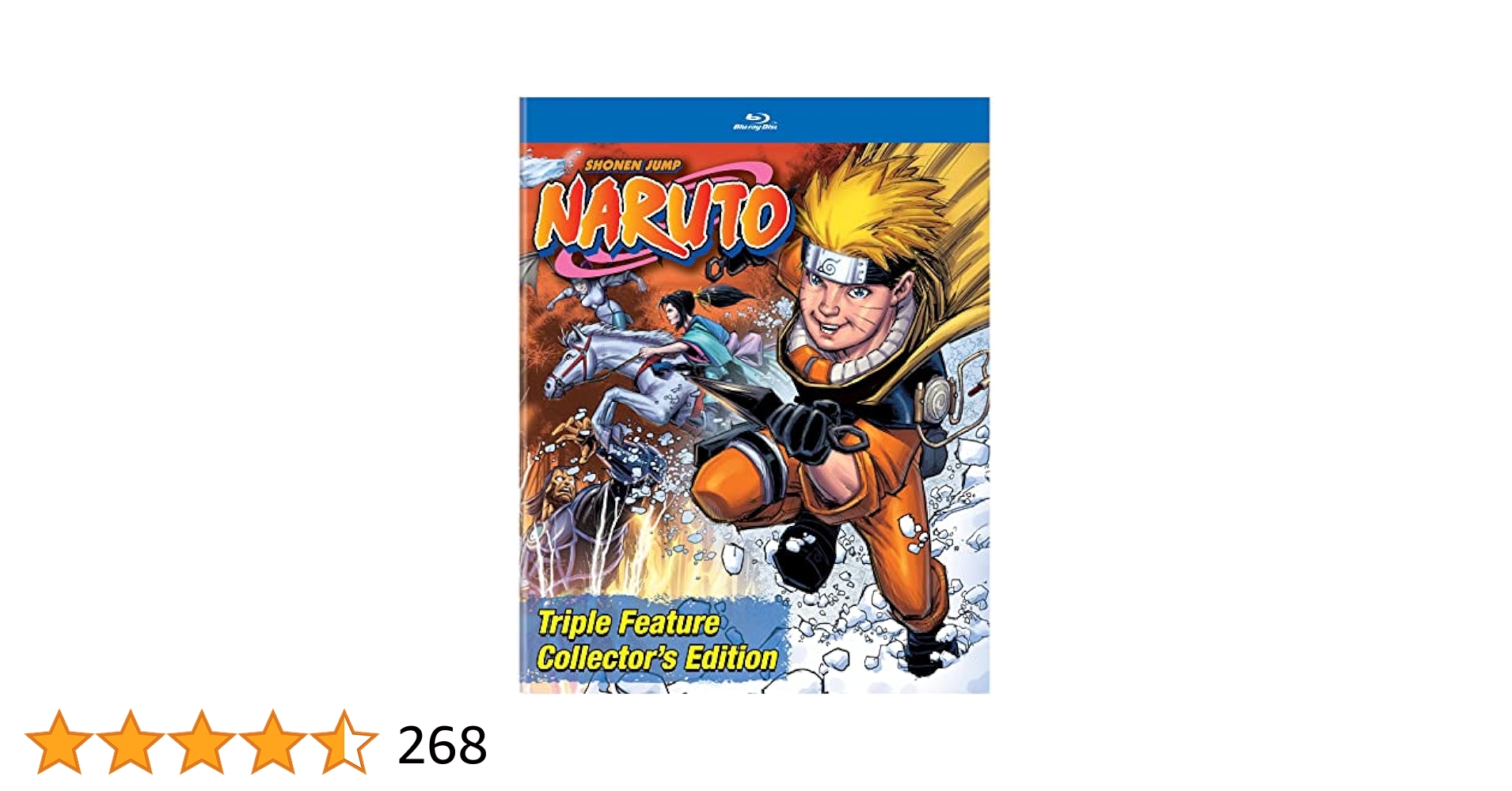 劇場版NARUTO 北米版　Blu-ray 3セットまとめ売り　未開封含 Amazon.com: Naruto Triple Feature Collector's Edition