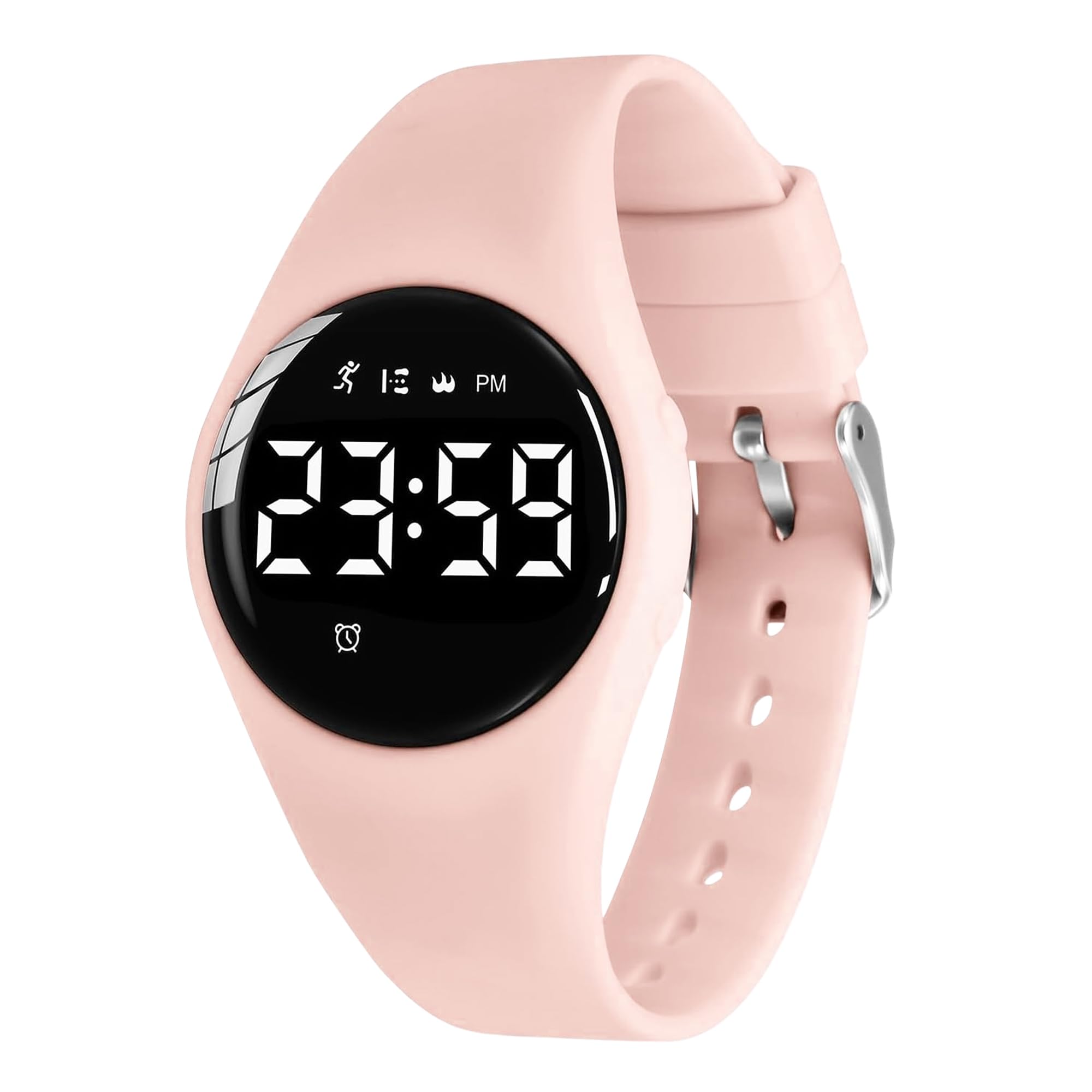 Kids Watches for Girls Boys Digital Sport Watch with Step Counter Pedometer Vibration Alarm Clock, No App Waterproof Fitness Tracker Kids Watch Boys Girls Teens Students Ages 5-16