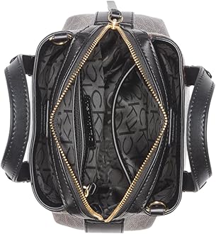 Calvin Klein Millie 2 in 1 Triple Compartment Mini Satchel Crossbody