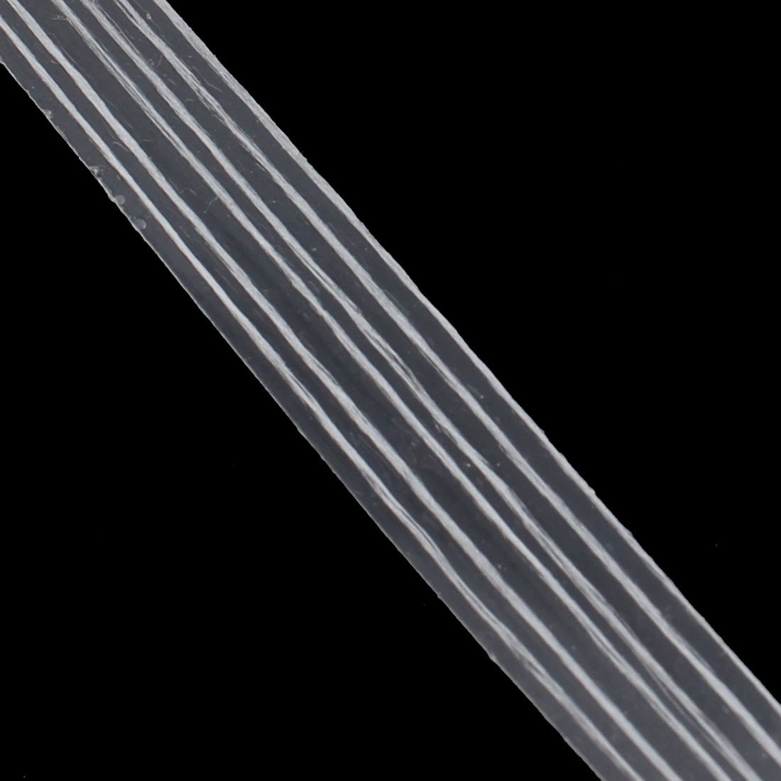 Aexit 5Pcs 8mm Electrical equipment Width 0.22mm Thickness Stripe Type Filament Strapping Tape 25m Length