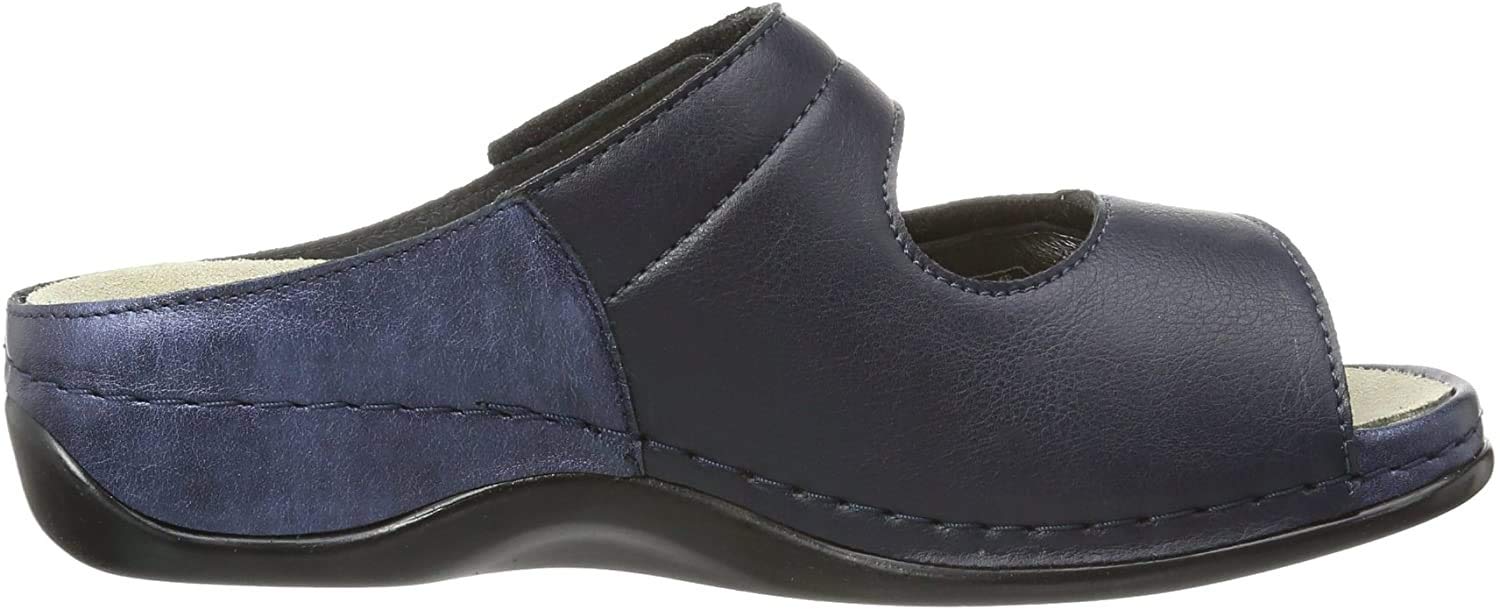 Berkemann 1027 Women’s Mules, Blue (Blue 371), 7 UK