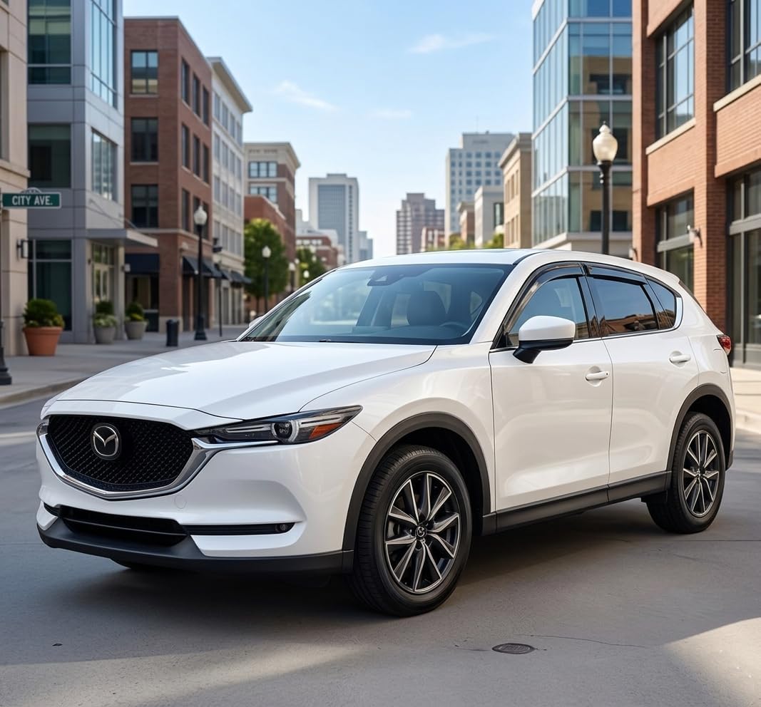 2017-2025 Tape-On Rain Guards for Mazda CX-5 Side Window Visor Deflectors Sport Touring Grand Touring Signature Durable Vent Shades 2018 2019 2020 2021 2022 2023 2024 CX5‼️light dirt and good condition‼️