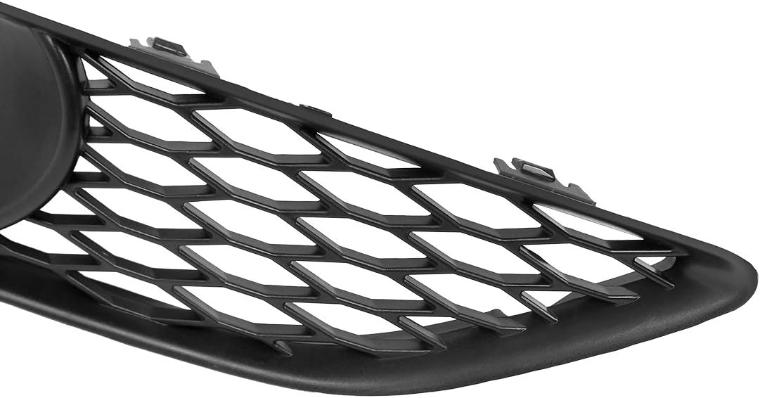 X AUTOHAUX Car Front Bumper Right Side Fog Light Grille Lamp Cover 4L0807676C for Audi Q7 Sportback 2010-2015