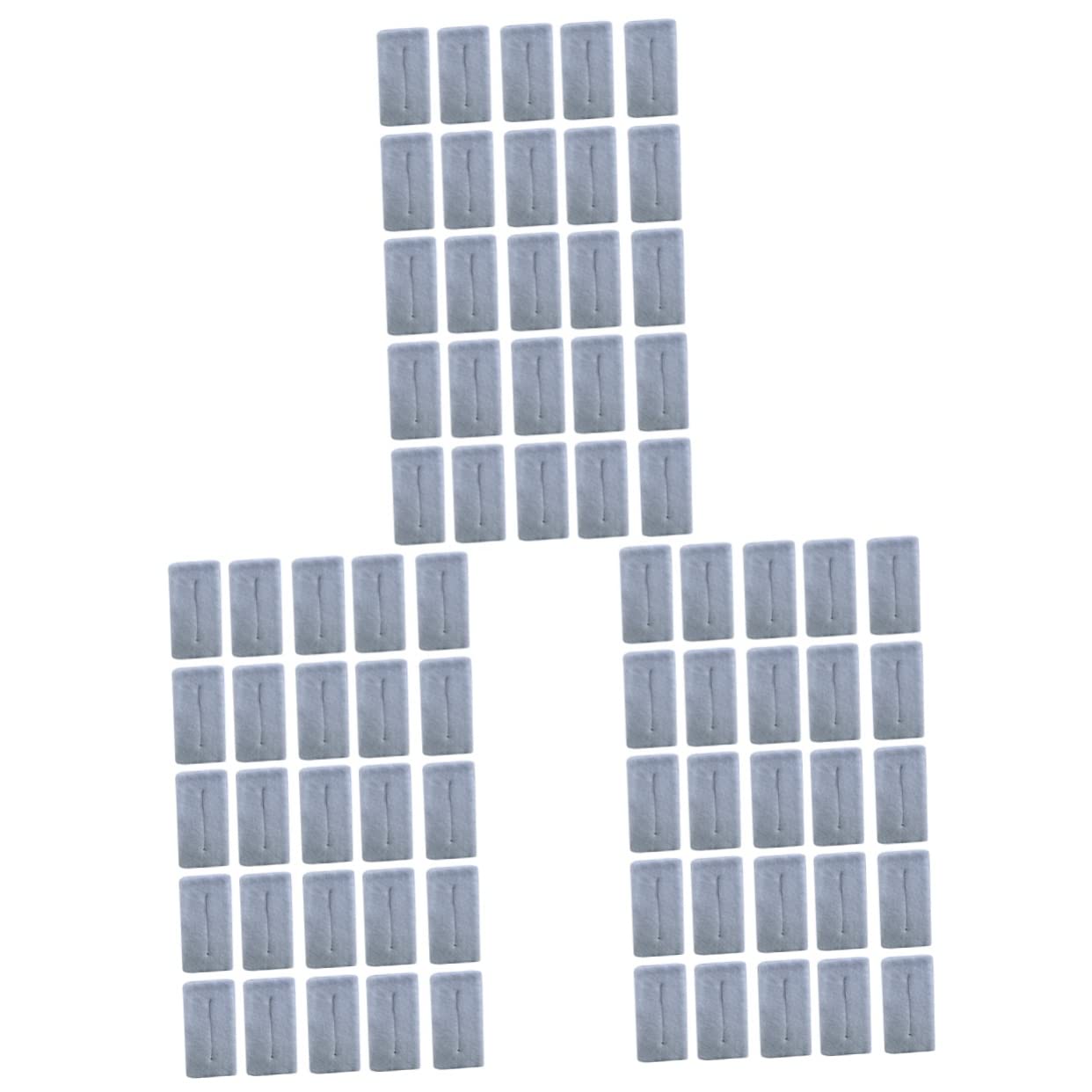 minkissy 3sets Hairdressing Perm Cotton Pad Thermal Insulation Mat for Hair Salons Heat Insulation Pad 25pcs*3