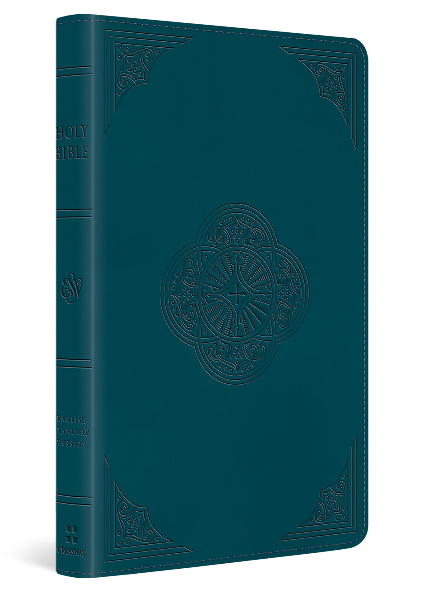 ESV Thinline Bible, Red Letter (TruTone, Deep Teal, Rotunda Design): Esv Thinline Bible Trutone, Deep Teal, Rotunda Design