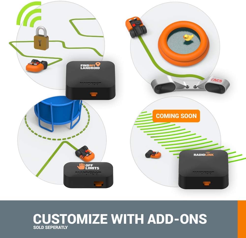 Lawn Mower Radio Link Worx WORX® LANDROID Robot Lawn Mower Off