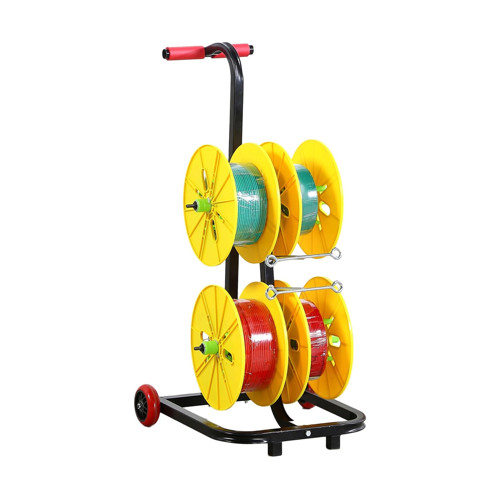 Carrito transportable para 4 6 y 8 carretes ideal en talleres y obras