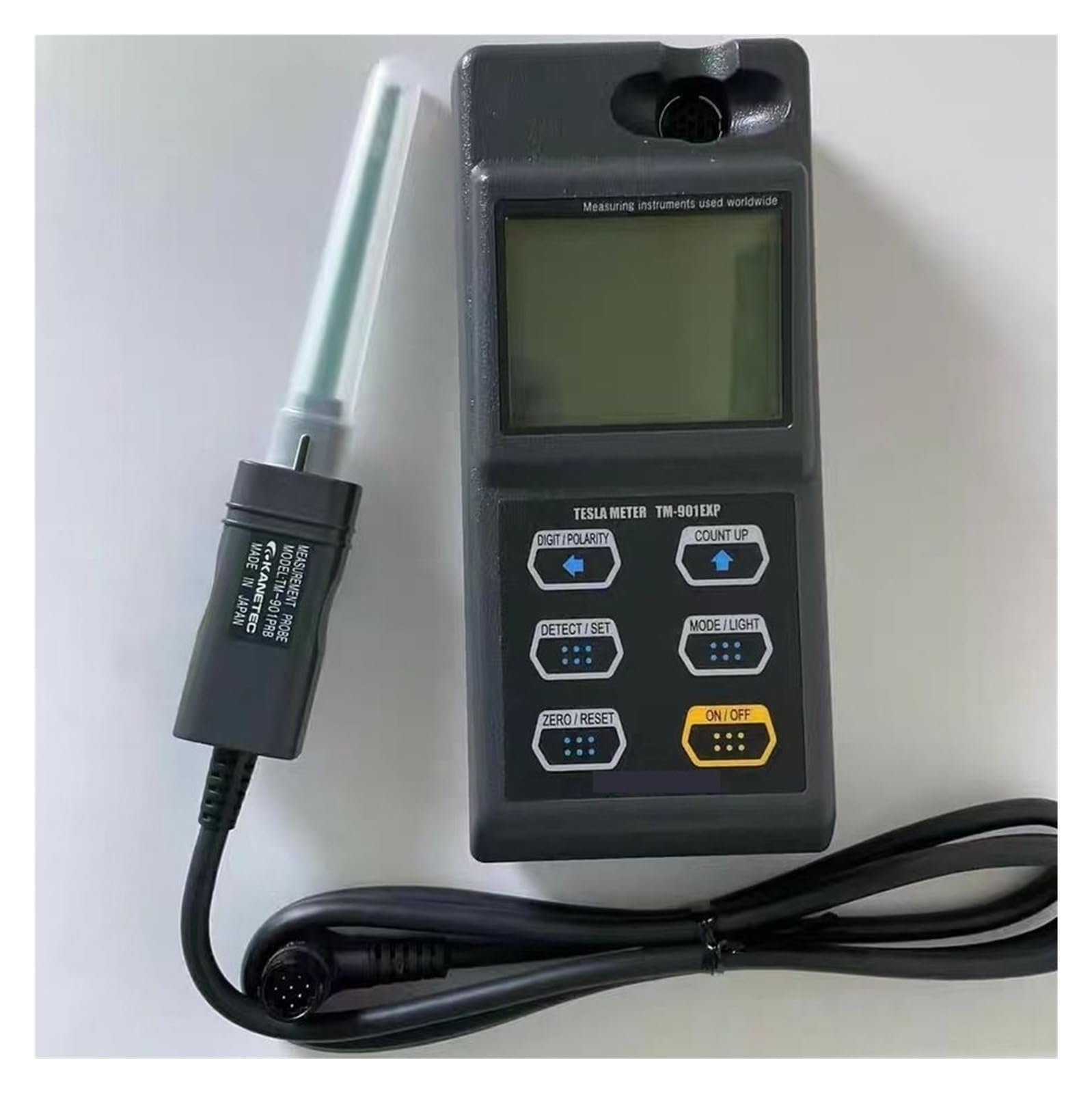 Misuratore Di Densità Flusso Magnetico TM-901EXP Gaussmetro 0-3000.0mT For Strumento Prova per Uso Industriale(TM-901AXL)