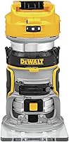 DEWALT 20V MAX XR Cordless Compact Router Brushless (DCW600B) - Tool Only, Corded Power Cordless Convenience
