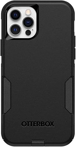 Miniatura 3 de OtterBox Commuter Series - Funda para iPhone 12 y iPhone 12 PRO (solamente), embalaje no minorista, color negro