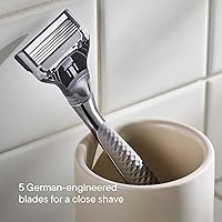 Vista 5 de Harry's Cuchillas de afeitar originales para hombre, 14 unidades, cartuchos de repuesto de hoja de afeitar de primera calidad, ingeniería alemana