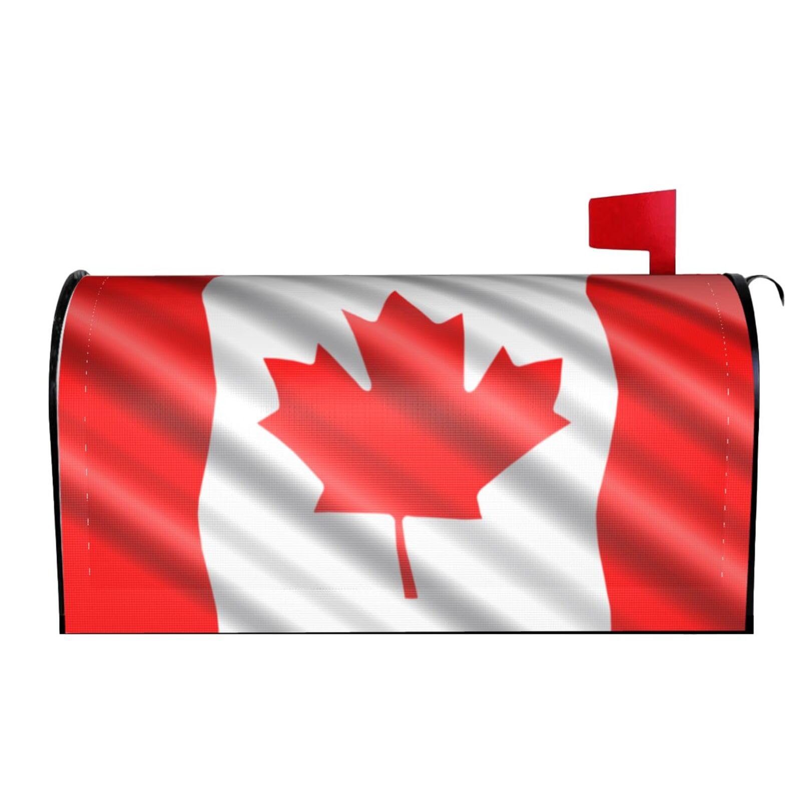 Canada Flag 04 Mailbox Covers Magnetic Wraps Post Letter Box Cover Garden Home Decor