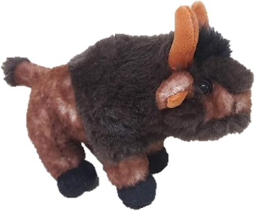 plushies Wild Animals - Juguetes de peluche de 11 pulgadas (Buffalo)