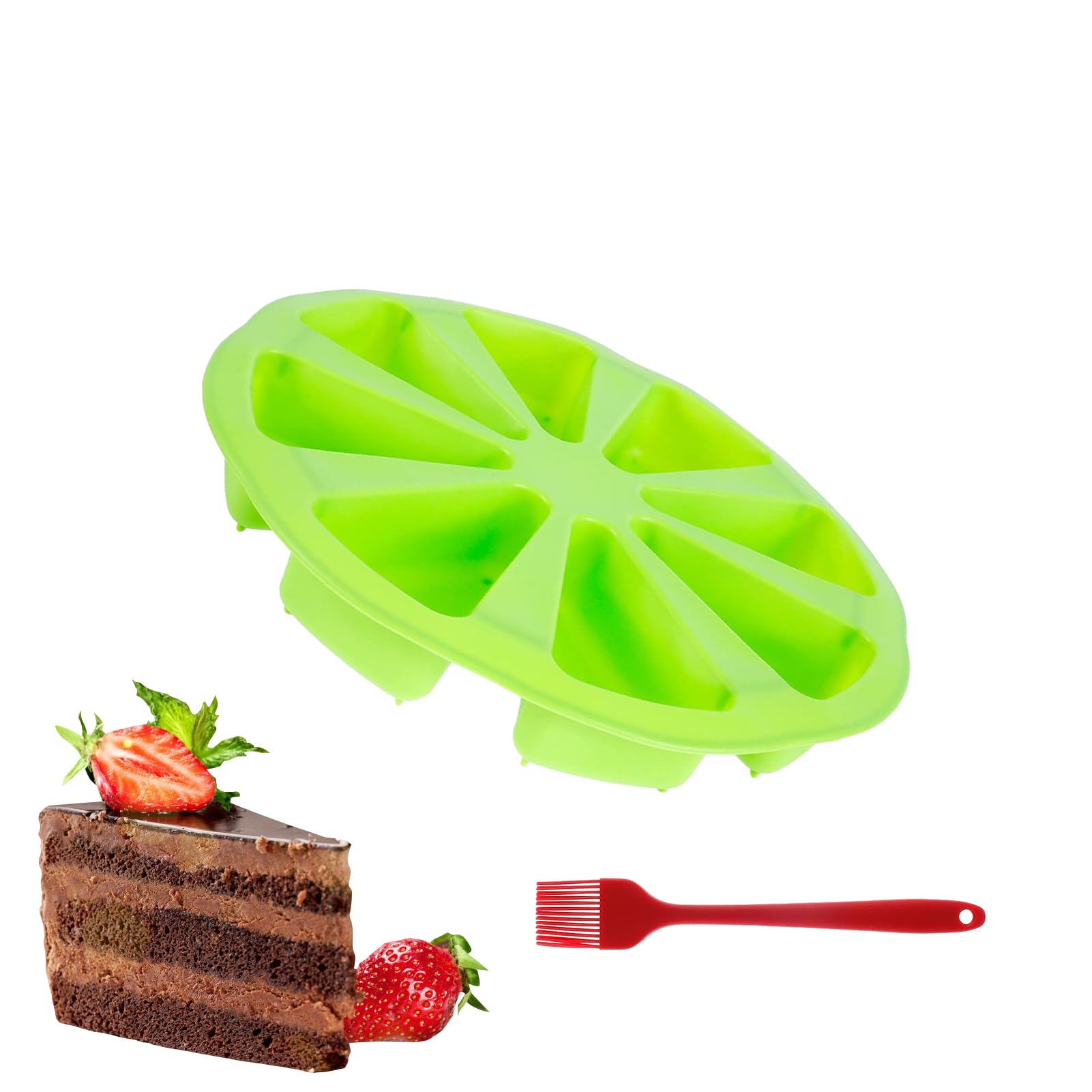 DJDK DIY ケーキ型、ケーキ型 DIY ビットコイン バーチャルコイン シリコンチョコレート ベーキングケーキ型 ケーキアイス  Amazon.co.jp: ベーキング用シリコンモールド 三角形のピザスライスケーキ型 ノンスティックシリコン耐熱皿ケーキパン、ブラシ付き  キッチン用品用 ...