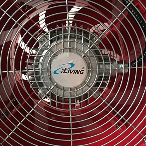 Iliving - Ilg8Ef16Ex Explosion Proof Utility High Velocity Blower, Fume Extractor, Portable Exhaust And Ventilator Fan, Air Ventilation With 4240 Cfm, 3300 Rpm (16 Inch) #TOP4