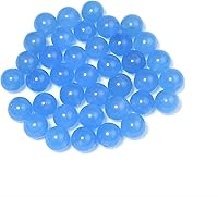 Vista 67 de MJDCB Natural Multicolor Volcanic Lava Stone Round Loose Stone Beads DIY for Jewelry Bracelet Making 15" (6mm, White)