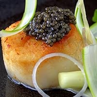 Vista 3 de Royal Amber Siberian Caviar - Huevas de esturión Baerii - Dinastía Cru (1 onza (0.99 oz))