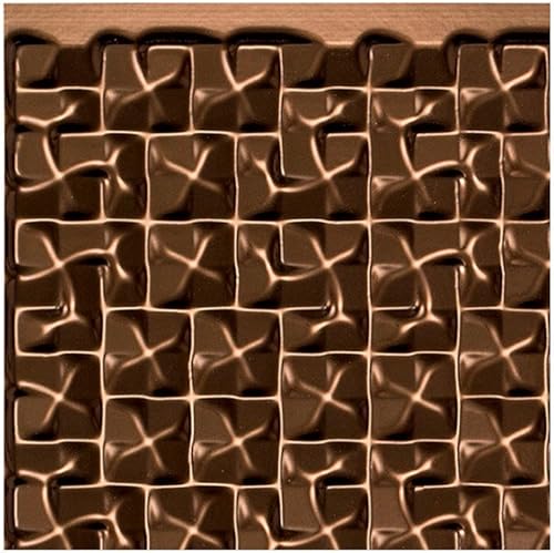 Vista 9 de FASÄDE Terrain - Panel decorativo de vinilo decorativo para salpicaduras de 18 x 24 pulgadas en bronce aceitado (paquete de 5)