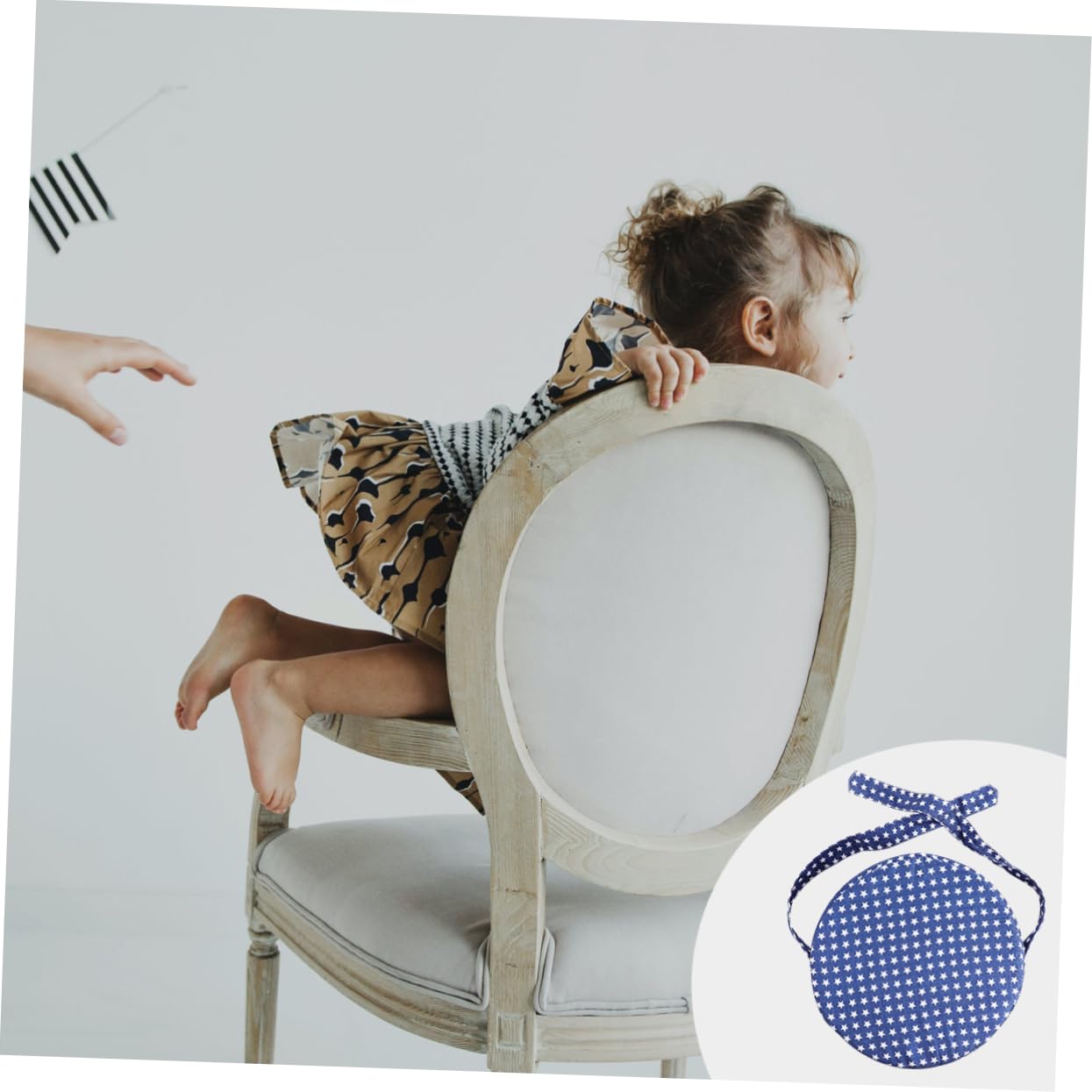 Booster Seat for Table Chair Cushion Round Seat Pad Non-Slip Material Boy Girl